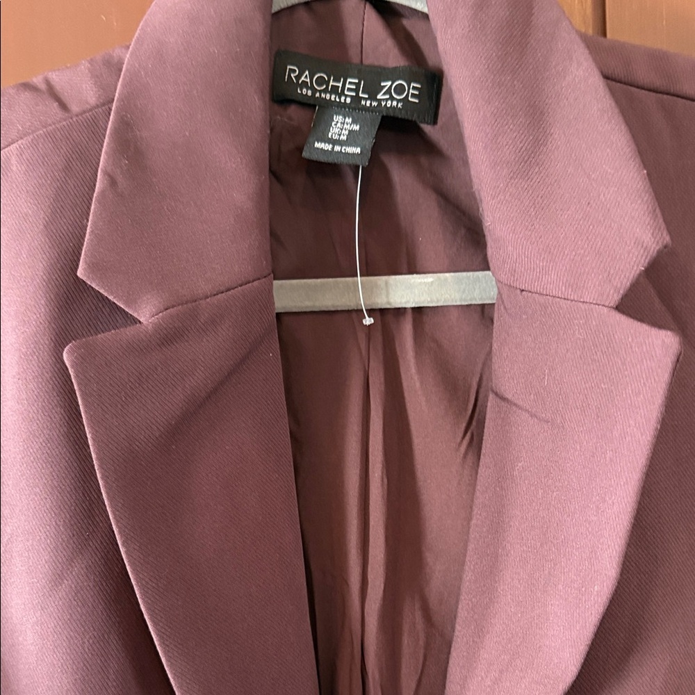 Rachel Zoe Plum Sleeveless Vest - Picture 3 of 5